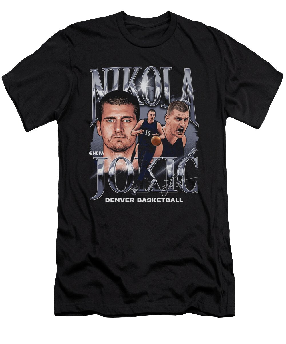 Nikola Jokic Denver Vintage Ihsan Sirin T-Shirt