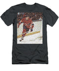 Nilan in Action Hockey Mosaics T-Shirt