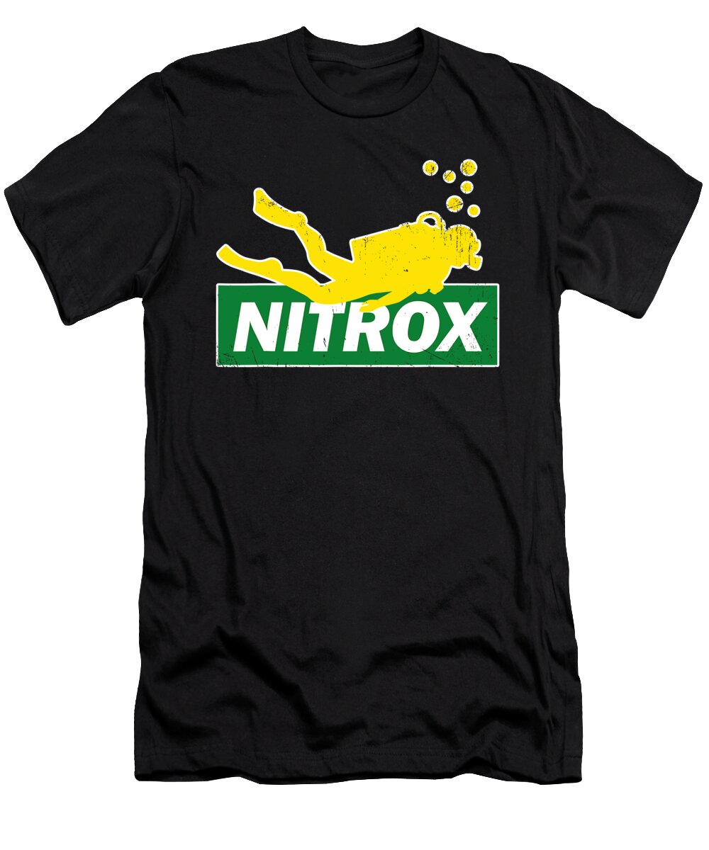 Nitrox Deep Diving Dive Scuba Diver 1 T-Shirt
