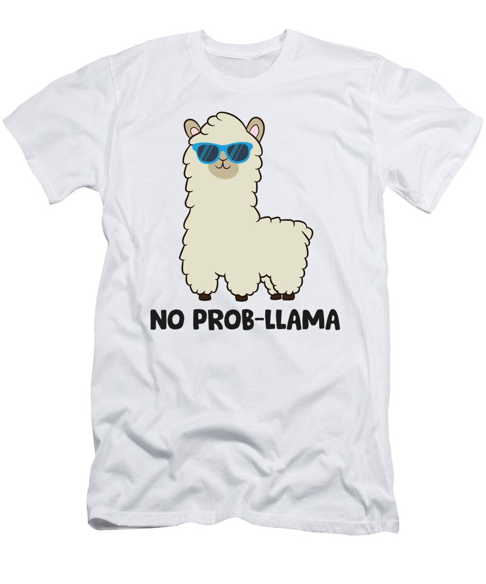 No Prob Llama Alpaca No Probllama Prob Llama Eq Designs T-Shirt