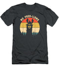 No Probllama Vintage Llama Alpaca Srihar Izarra T-Shirt