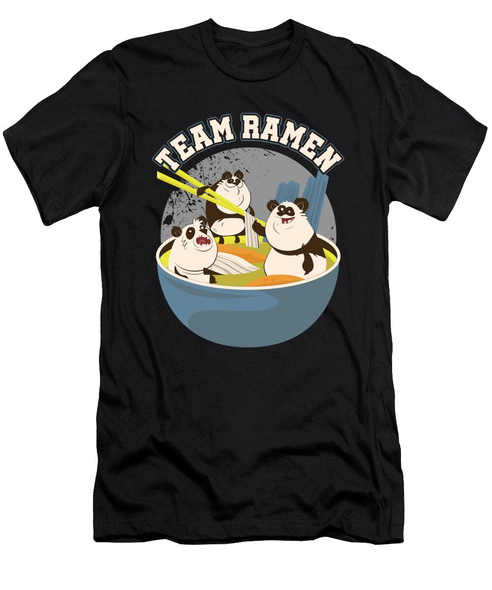 Noodles Foodies Ramen Food Puns Gift Team Ramen Thomas Larch T-Shirt