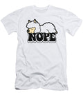 Nope Llama Vicuna Guanaco Breeder Alpaca Marco Rothe T-Shirt