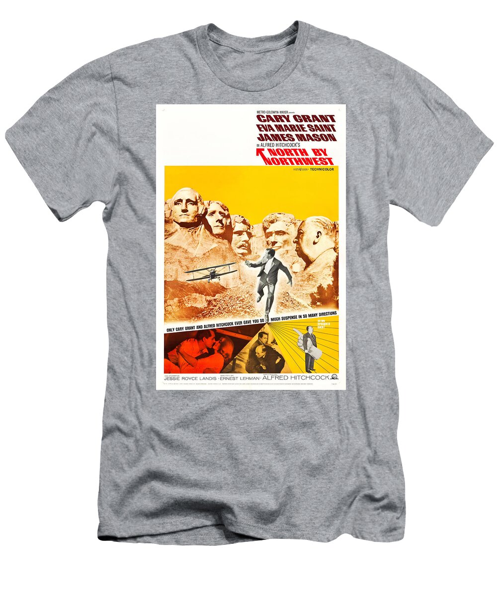 North By Northwest 1959 Movie Poster T-Shirt