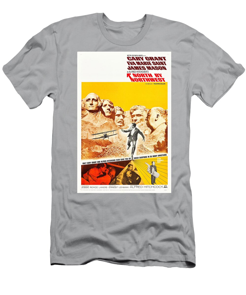North By Northwest 1959 Original Movie Poster T-Shirt