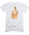 Nude Woman with Wine and Draped Fabric Mounir Khalfouf T-Shirt