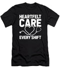 Nurse Caretaker Hospital Nursing Heart Crazy Squirrel T-Shirt