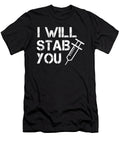 Nurse I Will Stab You Syringe Needle Jacob Zelazny T-Shirt
