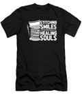 Nurse Nursing Caretaker Hospital Smile Crazy Squirrel T-Shirt