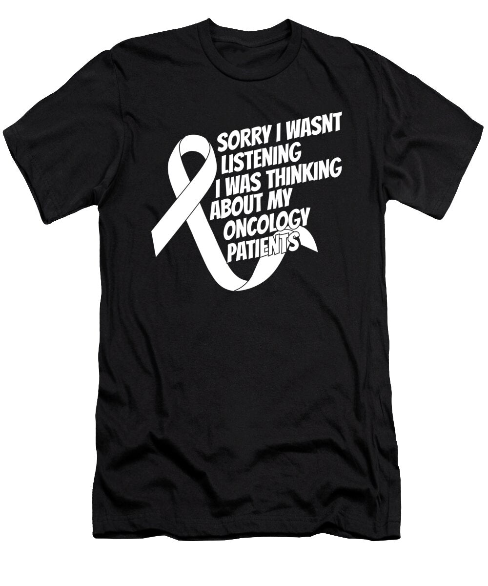 Nursing Caretaker Hospital Oncology Nurse Crazy Squirrel T-Shirt