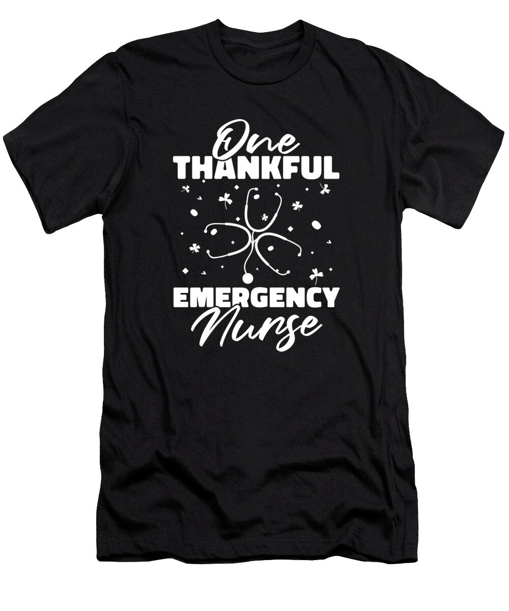 Nursing Cute Caretaker Hospital Emergency Nurse Crazy Squirrel T-Shirt