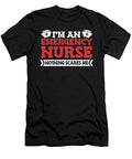 Nursing Hat Caretaker Hospital Emergency Nurse Crazy Squirrel T-Shirt