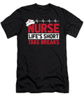 Nursing Hospital Caretaker Nurse Relaxing Crazy Squirrel T-Shirt