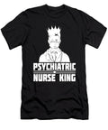 Nursing King Hospital Caretaker Psych Nurse Crazy Squirrel T-Shirt