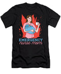 Nursing Mother Caretaker Hospital Emergency Nurse Crazy Squirrel T-Shirt