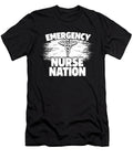 Nursing Nation Hospital Caretaker Emergency Nurse Crazy Squirrel T-Shirt