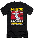 Nursing Nurse Hospital Caretaker Superhero Crazy Squirrel T-Shirt