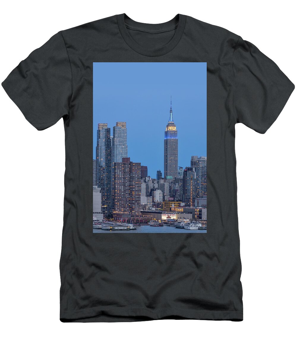 NYC Esb Heroes Blue Iii Susan Candelario T-Shirt