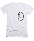 O in Black Simple Script Custom Home Fashions T-Shirt
