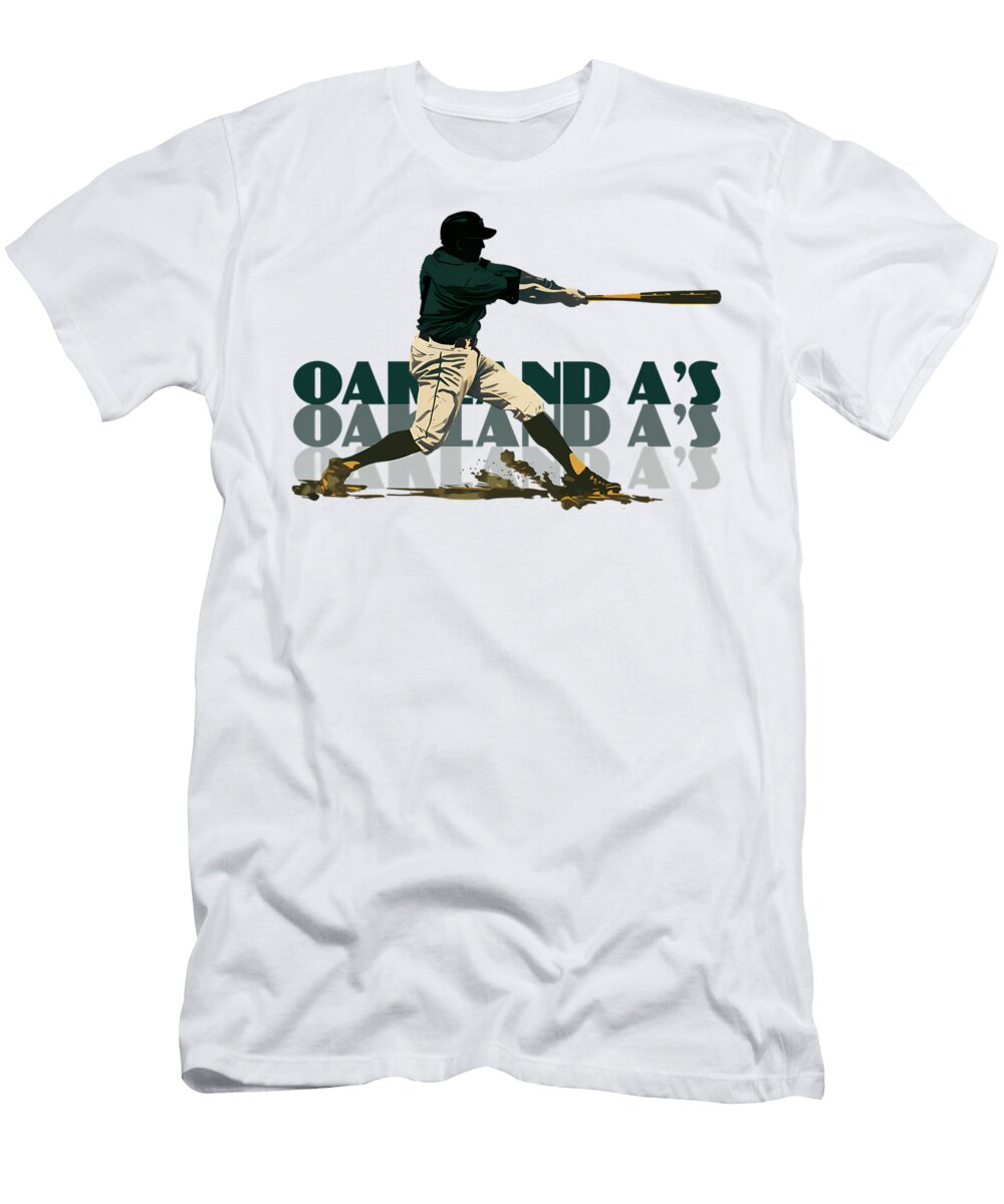 Oakland Athletics Slugger Quang Vu T-Shirt