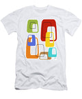 Oblongs on White 3 Donna Mibus T-Shirt