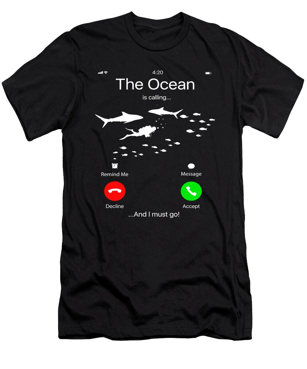 Ocean Is Calling Do Tran Quang T-Shirt