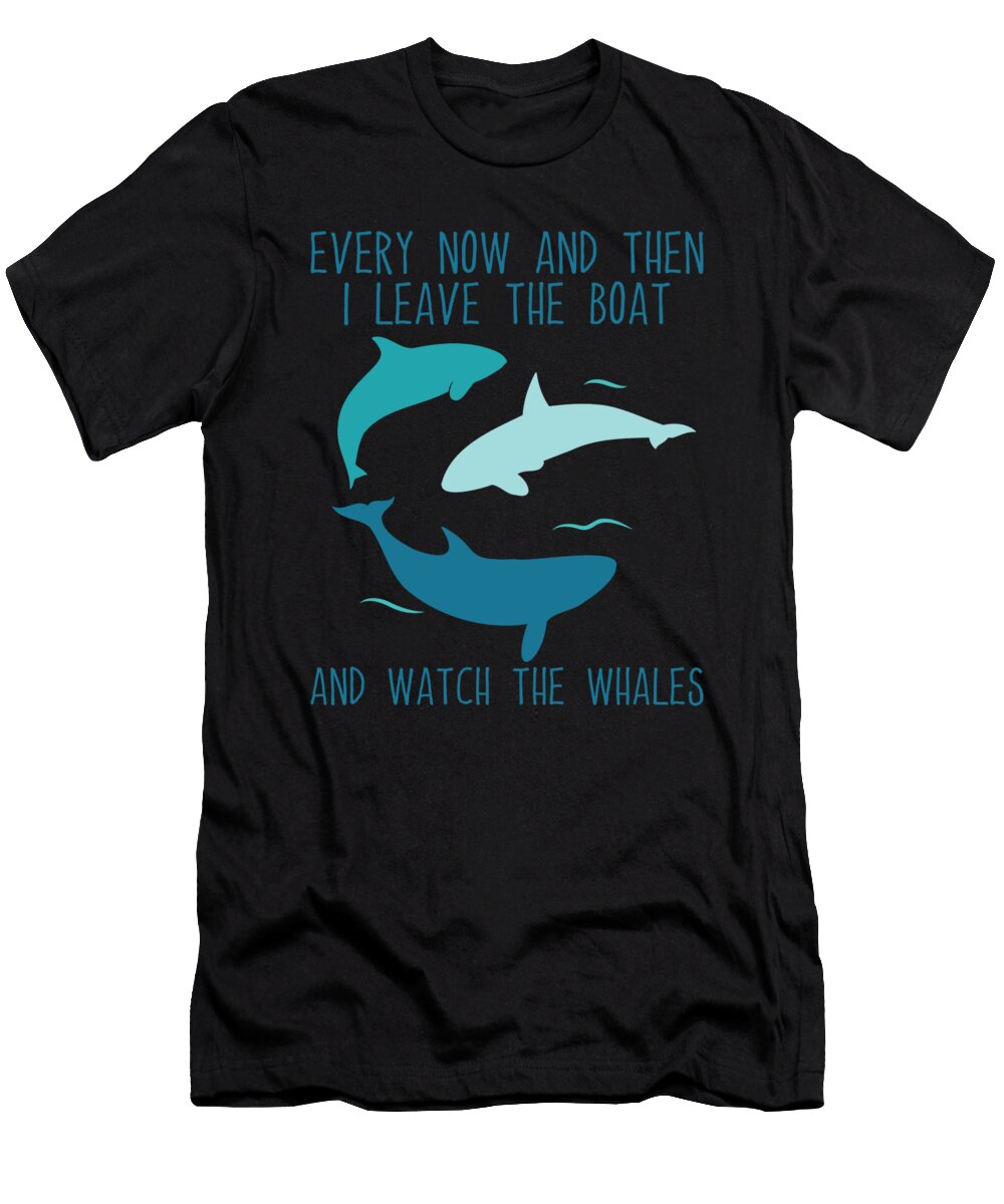 Ocean Sea Blue Whale Watching Cetacean Me T-Shirt