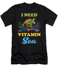 Ocean Sea Vacation Saying Funny Manuel Schmucker T-Shirt