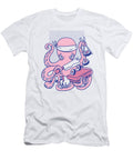 Octopus Sushi Chef Cartoon Japanese Sushi Octopus Licensed Art T-Shirt