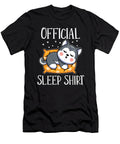 Official Sleep Siberian Husky Dog Puppy Florian Dold Art T-Shirt