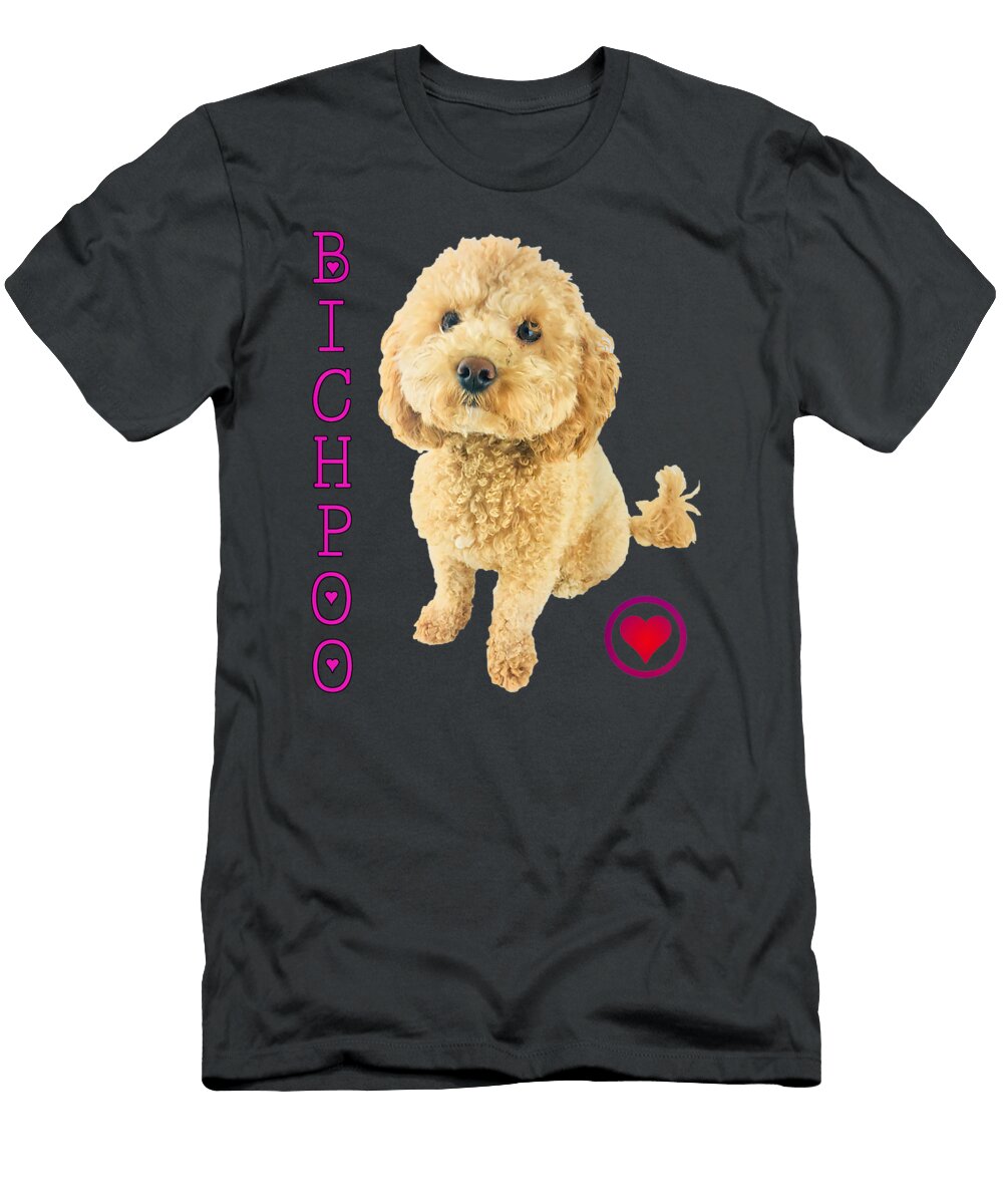 Og Poodle Cross Noodle Super Cute Boodle Maxwel Merrin T-Shirt