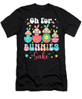 Oh for Bunnies Sake Easter Bunny Poodles Inside Studi Alex T-Shirt