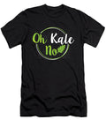 Oh Kale No Kale Art for Vegans Vegetarians on Diet Dark Ruler T-Shirt