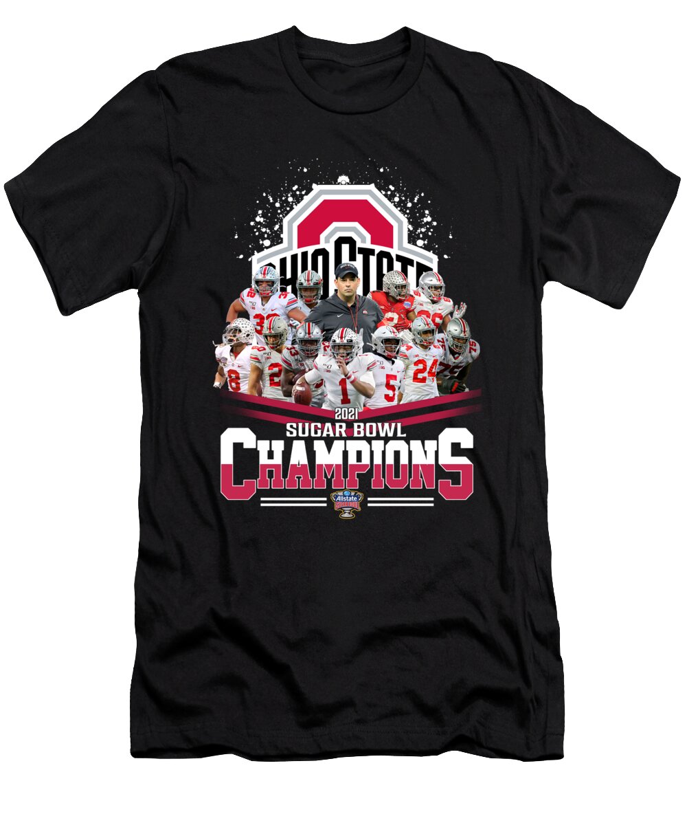 Ohio States Buckeyes 2021 Sugar Bowl Champions Th T-Shirt