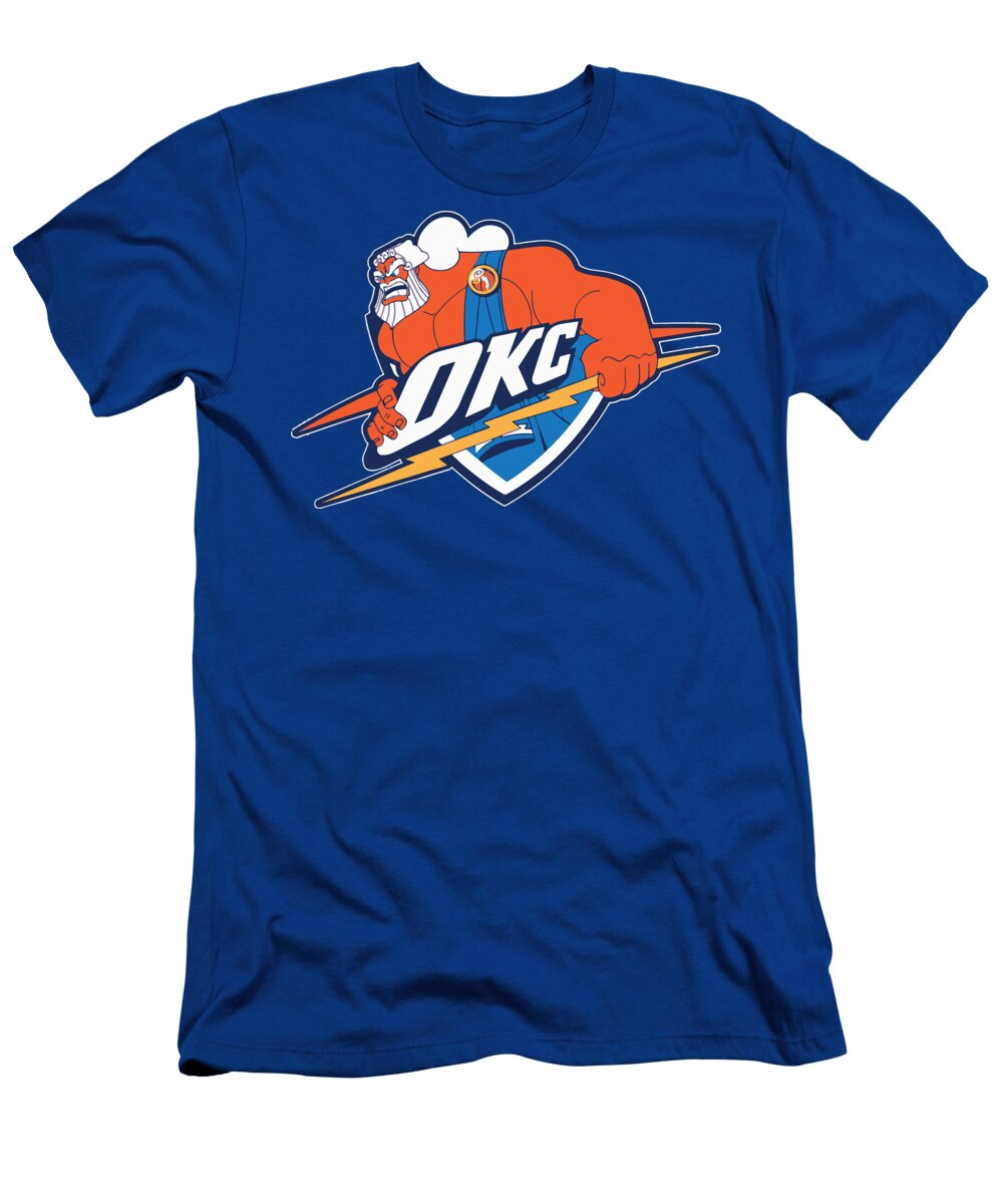 Oklahoma City God of Thunders Huyen Vu T-Shirt