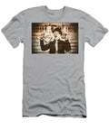 Old Fashioned Gent Cheering to Hot Coffee Ryan Jorgensen T-Shirt