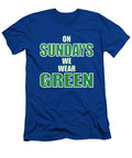 On Sundays We Wear Green Photographic Arts and Design Studio T-Shirt