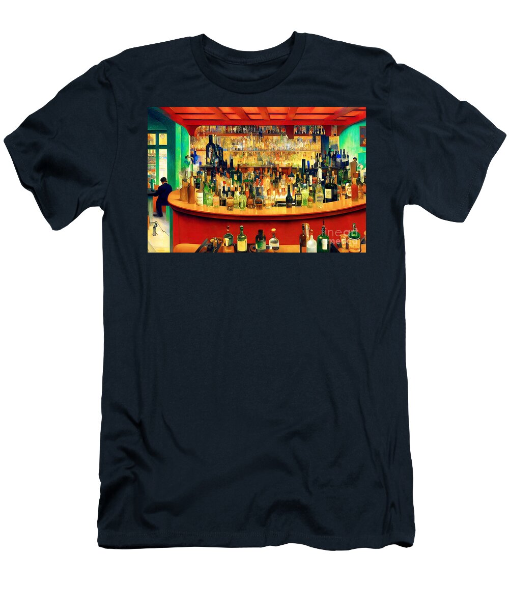 Open Bar 20221120e Wingsdomain Art and Photography T-Shirt
