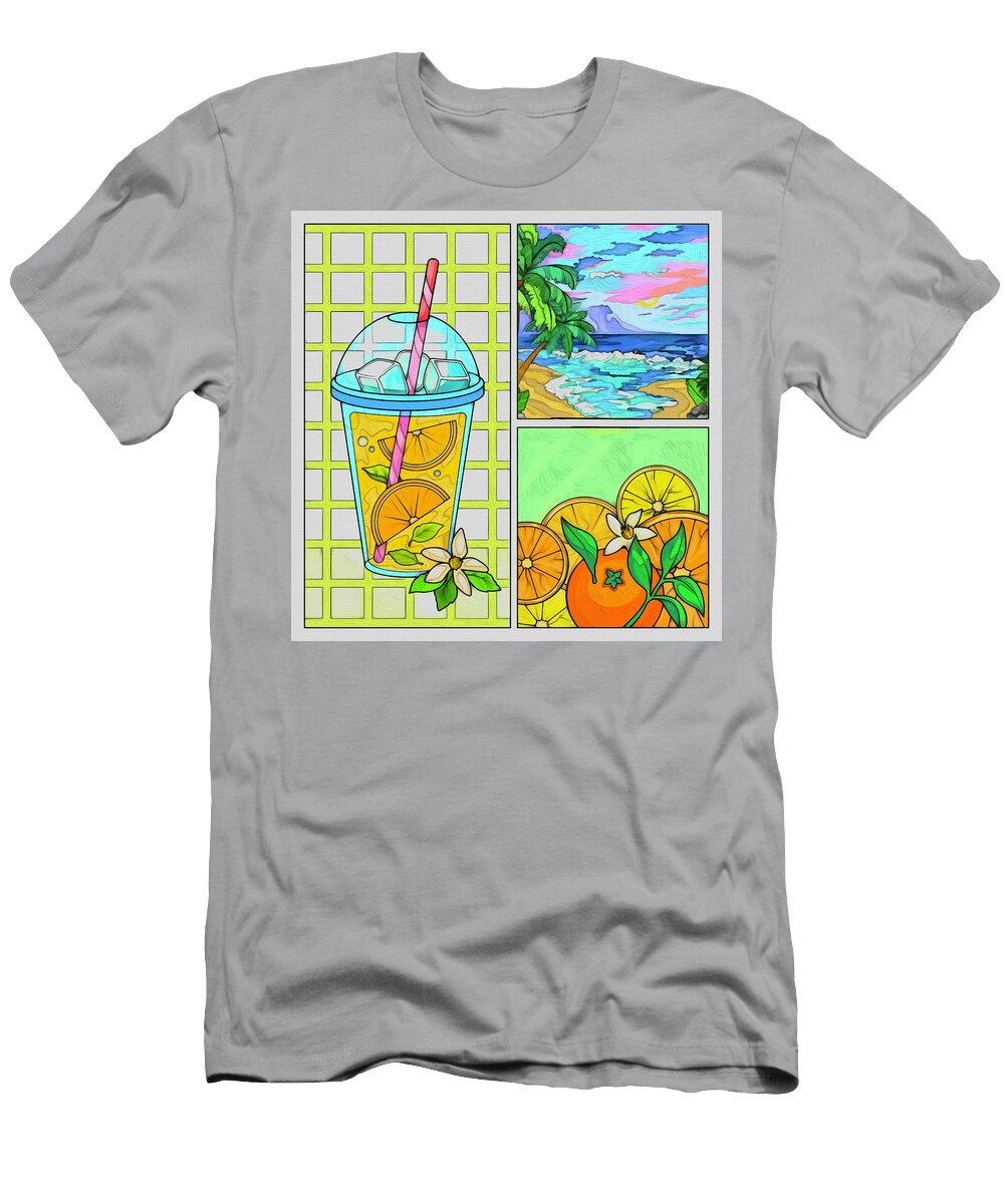 Orange Juice Anas Afash T-Shirt