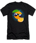 Orange Sunglasses Juice Fruit Moon T-Shirt