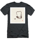 Oriental Zen Fine Art Painting of Antique Japanese Teapot with a Awen Fine Art Prints T-Shirt
