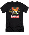 Otaku Anime Kawaii I Love Ramen Noodles Corgi Zyneu Gangd T-Shirt