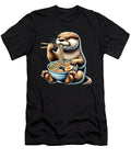 Otter Eating Ramen Noodle Anime Japanese Food Lover Job T-Shirt