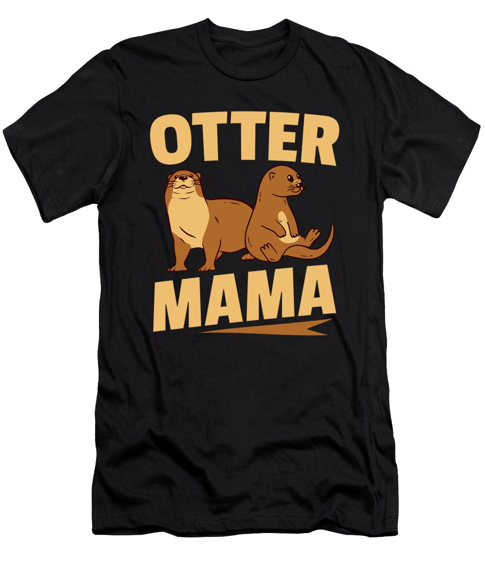 Otter Mama Sea Otters Colorfulsnow T-Shirt