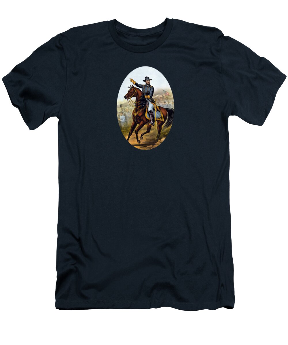 Our Old Commander General Grant War Is Hell Store T-Shirt