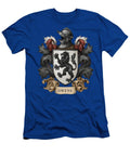 Owens Family Coat of Arms Black Rampant Lion Heraldry Shield Lena Owens T-Shirt