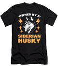 Owned By a Siberian Husky Siberian Sled Dog Owner Alessandra Roth T-Shirt