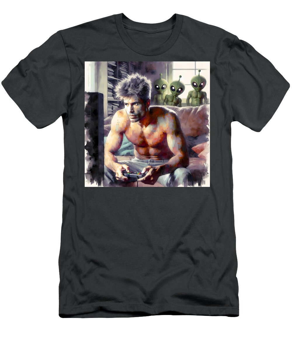 Pac Man 2 Johnny Francis Wolf T-Shirt