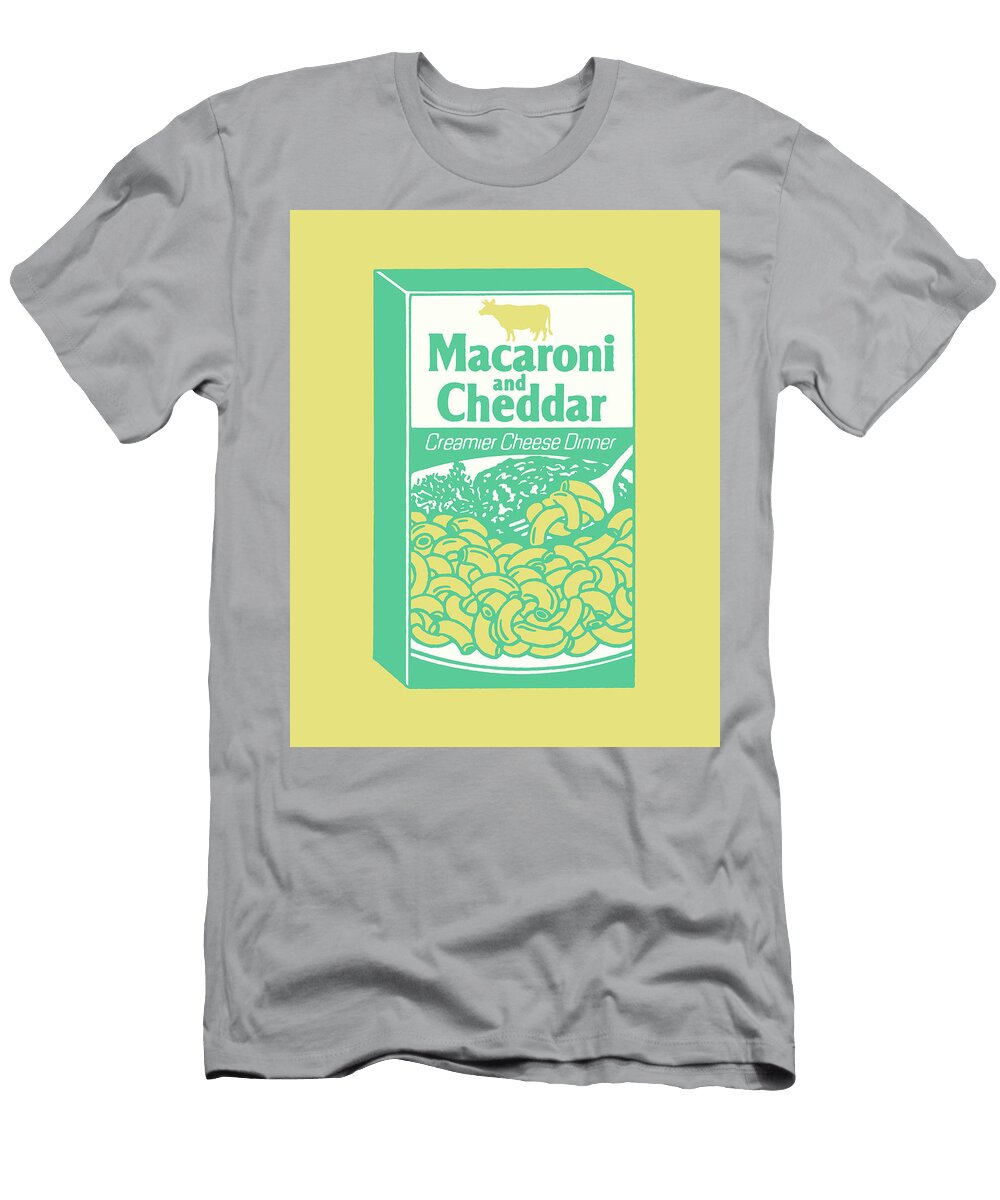 Package of Macaroni and Cheddar Dinner Csa Images T-Shirt