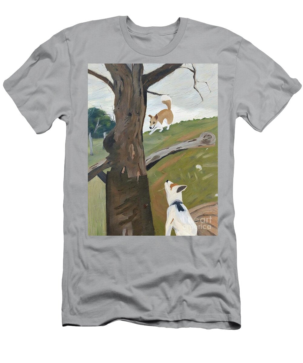 Painting Inquisitive Connections Nature Art Illus N Akkash T-Shirt